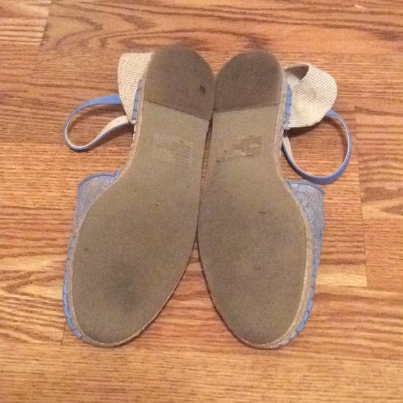 Open heel lace espadrilles - Picture 4 of 7